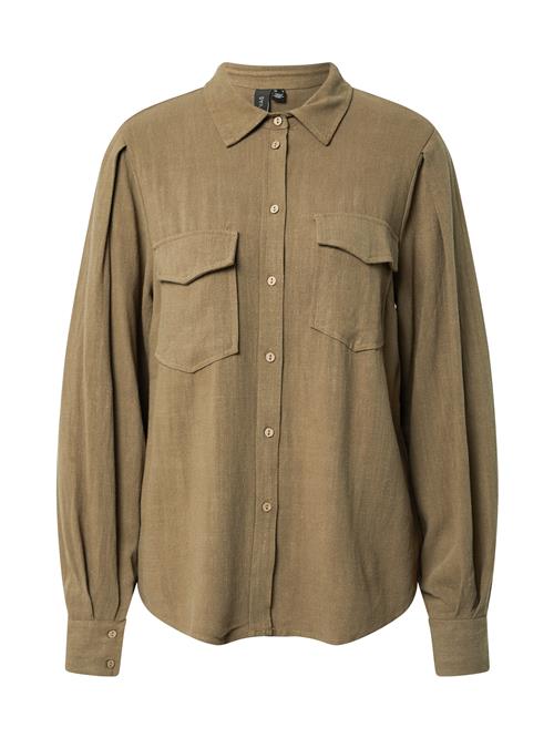 YAS Bluse 'Viggi'  sepia