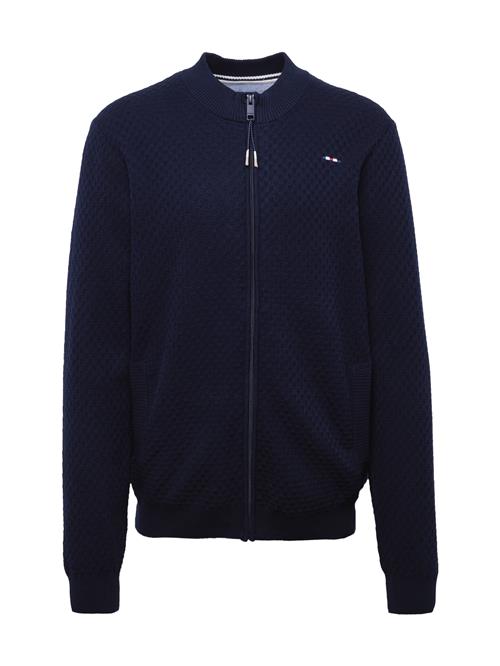 Se FQ1924 Sweatjakke 'Kyle'  navy / rød / hvid ved About You