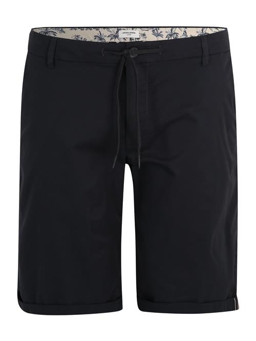 Se Jack & Jones Plus Lærredsbukser 'MARCO SUMMER'  navy ved About You