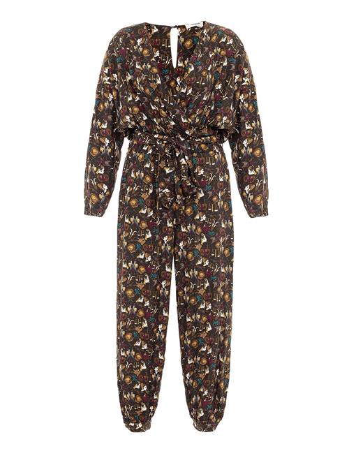 Anou Anou Jumpsuit  brun / blandingsfarvet