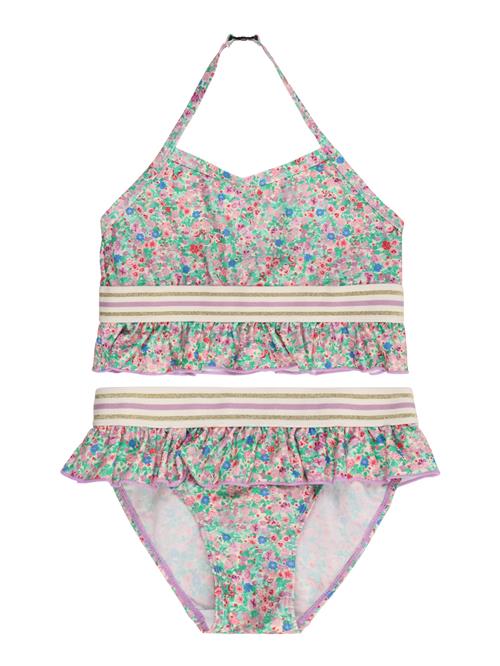 The New Bikini 'Jiki'  ecru / mint / lavendel / rød