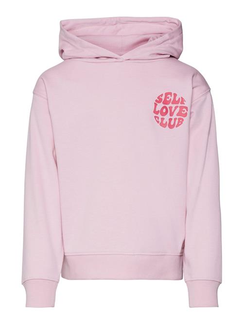 Se Vero Moda Girl Sweatshirt 'OCTAVIADREAMS'  pink / blodrød ved About You