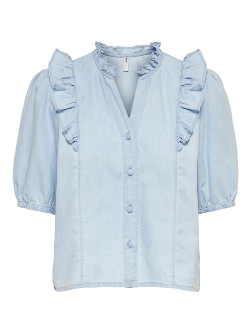 ONLY Bluse 'Bea'  blue denim