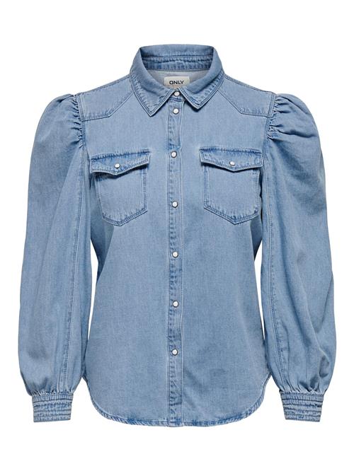 ONLY Bluse  blue denim