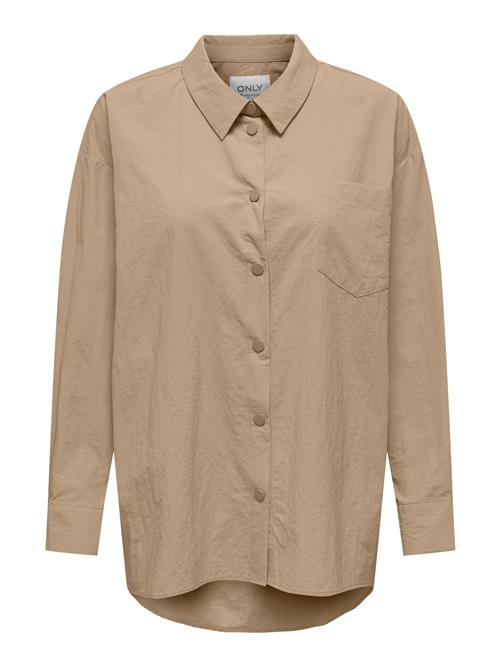 ONLY Bluse 'KARIN'  mørkebeige