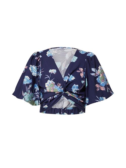 ONLY Bluse 'Mate'  navy / azur / pink