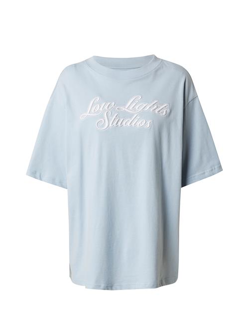 Low Lights Studios Shirts 'SHUTTER'  himmelblå / naturhvid