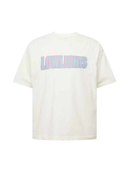 Low Lights Studios Bluser & t-shirts 'WAVES'  ecru / lyseblå / pink