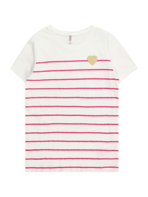 Se KIDS ONLY Bluser & t-shirts  guld / pink / hvid ved About You