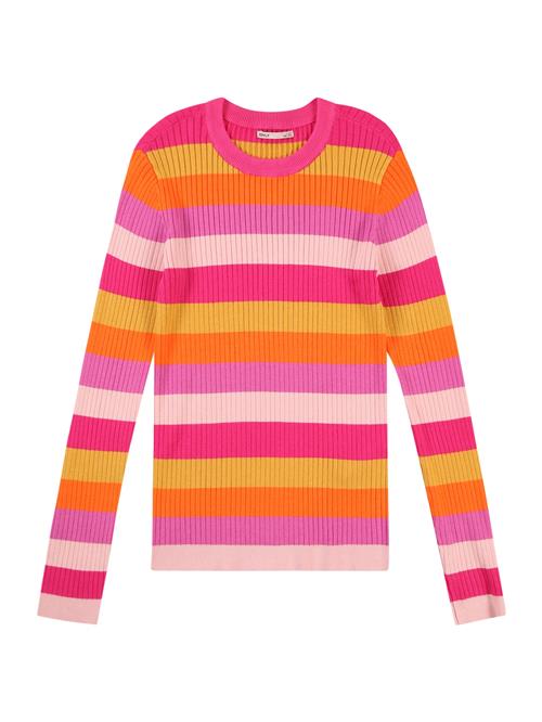 Se KIDS ONLY Pullover 'KOGKAROL'  orange / neonorange / fuchsia / eosin ved About You