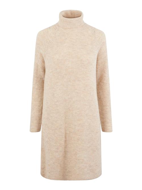 PIECES Strikkjole 'Ellen'  beige-meleret