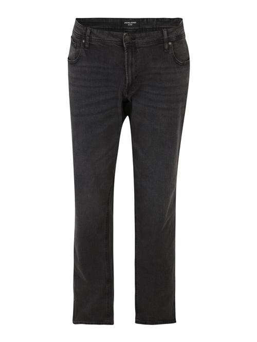 Se Jack & Jones Plus Jeans 'JJIGLENN JJORIGINAL'  black denim ved About You