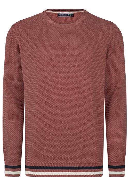 Felix Hardy Pullover  mørk pink / sort / hvid