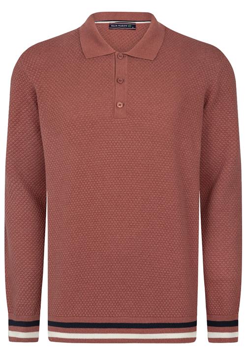 Felix Hardy Pullover  lyserød / sort / hvid