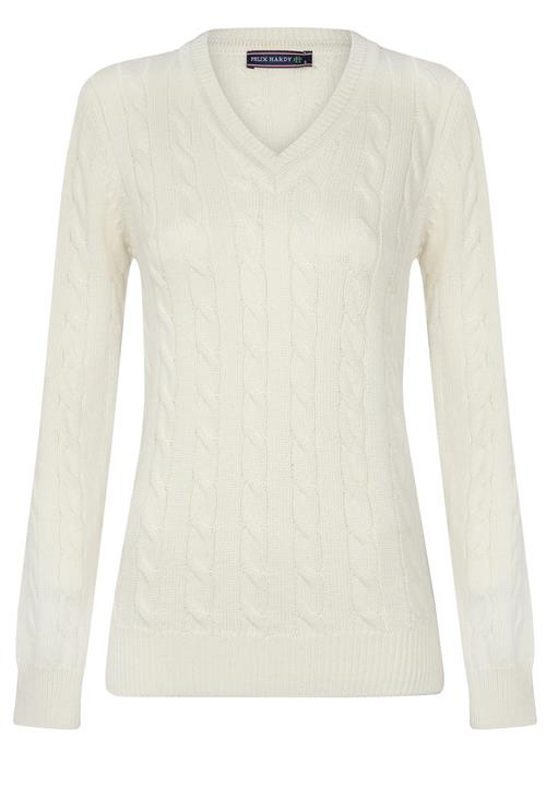 Felix Hardy Pullover  ecru