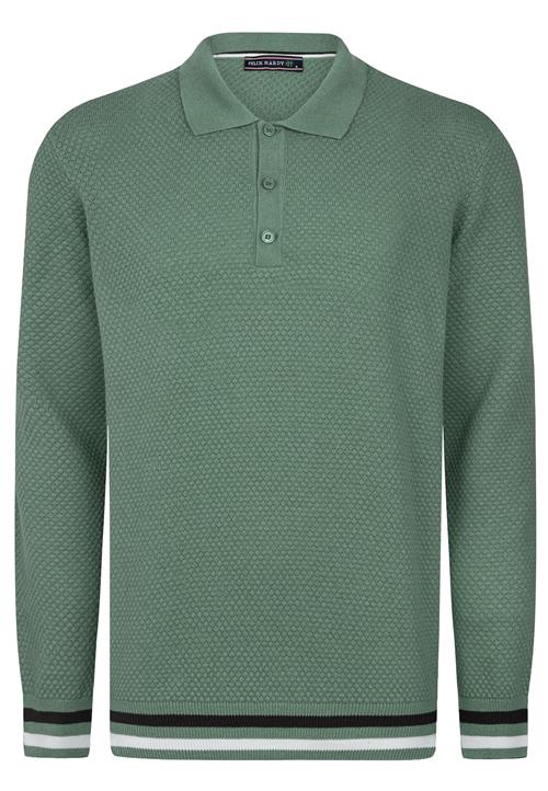 Felix Hardy Pullover  grøn / sort / hvid