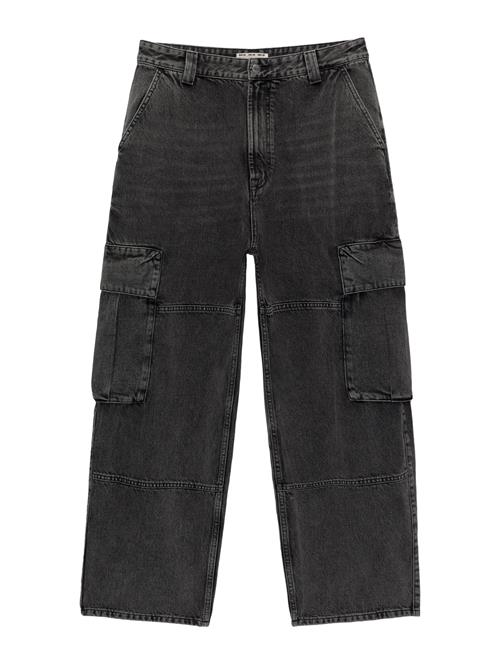 Pull&Bear Cargojeans  black denim