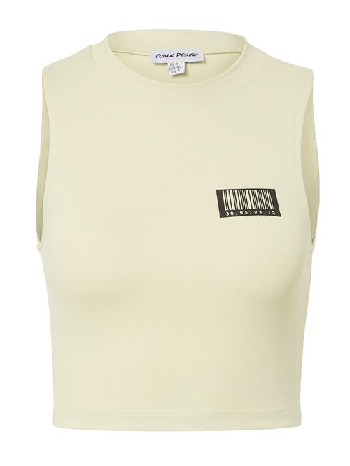 Public Desire Overdel  beige / sort