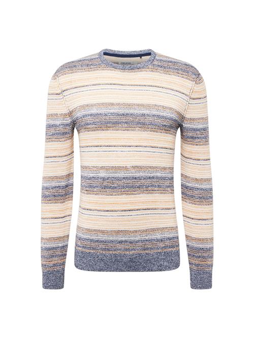 Se BLEND Pullover  beige / navy / hvid ved About You