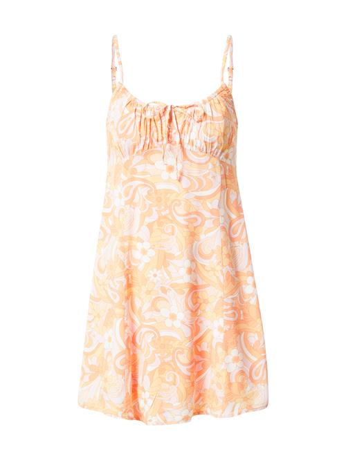 HOLLISTER Sommerkjole 'EMEA'  lilla / fersken / lyseorange / hvid