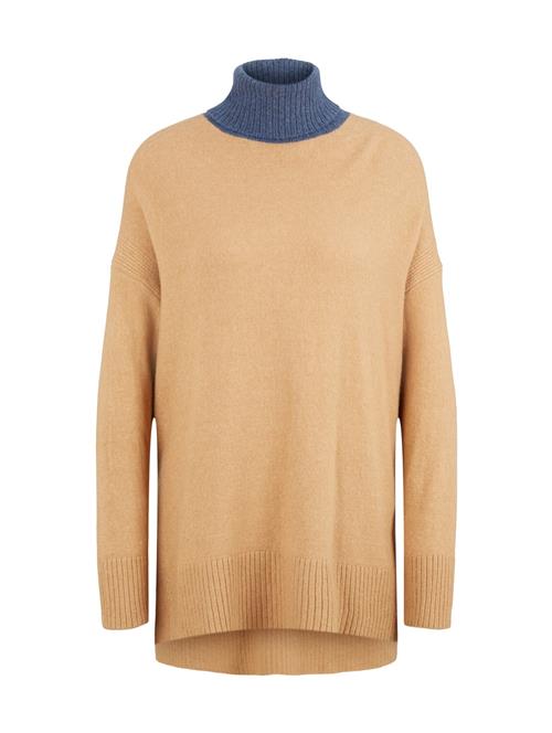 TOM TAILOR Pullover  camel / navy