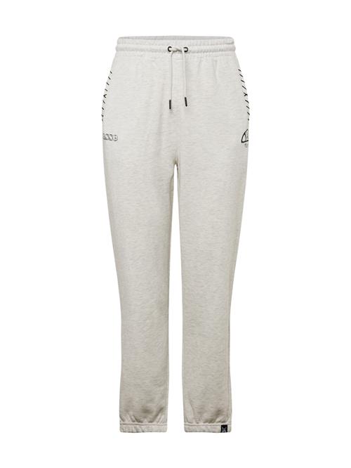 ELLESSE Sportsbukser 'Nevica'  sort / hvid-meleret