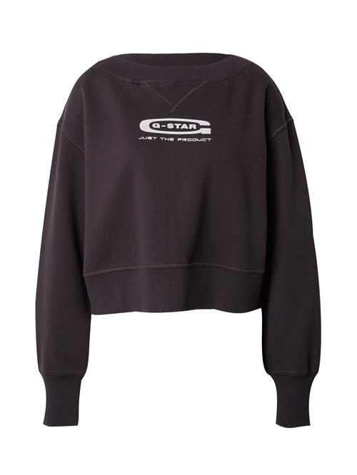 Se G-STAR Sweatshirt  sort / hvid ved About You