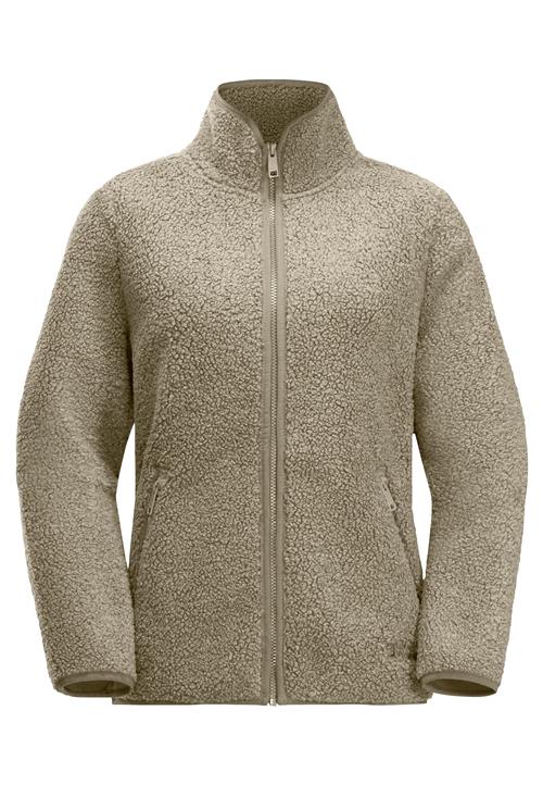 JACK WOLFSKIN Funktionsfleecejakke 'High Curl'  pastelgul