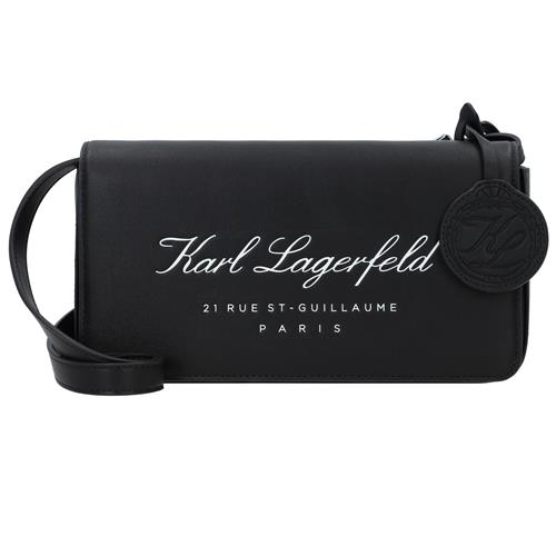 Se Karl Lagerfeld Skuldertaske  sort / hvid ved About You