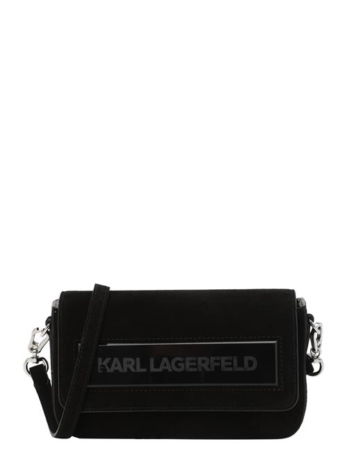 Karl Lagerfeld Skuldertaske 'IKON'  sort