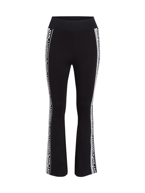 Se Karl Lagerfeld Leggings  sort / hvid ved About You