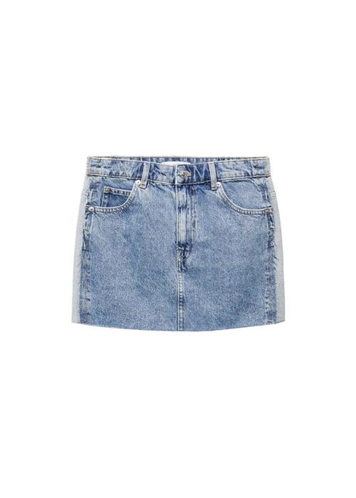 MANGO Nederdel 'Olivia'  blue denim / lyseblå