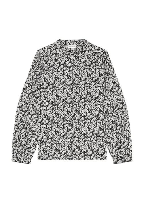 Se Marc O'Polo Bluse  sort / hvid ved About You