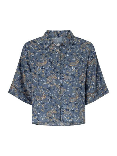 Pepe Jeans Bluse 'Mery'  marin / opal / sepia / offwhite