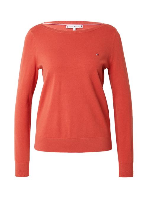 Se TOMMY HILFIGER Pullover  navy / orangerød / hvid ved About You