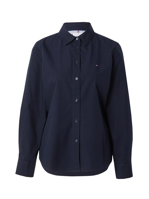 TOMMY HILFIGER Bluse 'Essential'  marin