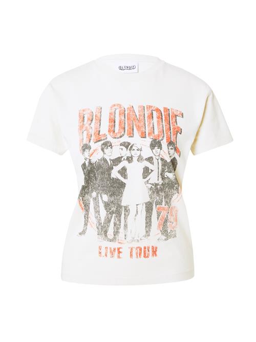 Se TOPSHOP Shirts 'Blondie'  ecru / antracit / rød ved About You