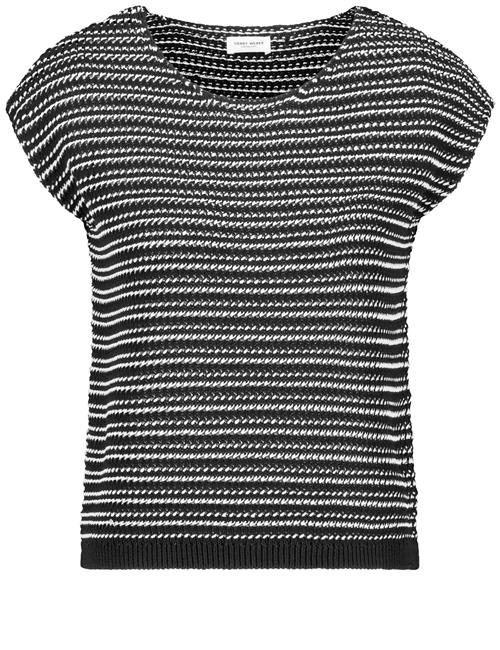 GERRY WEBER Pullover  sort / hvid