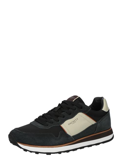 Hackett London Sneaker low  cognac / mørkegrå / sort / naturhvid