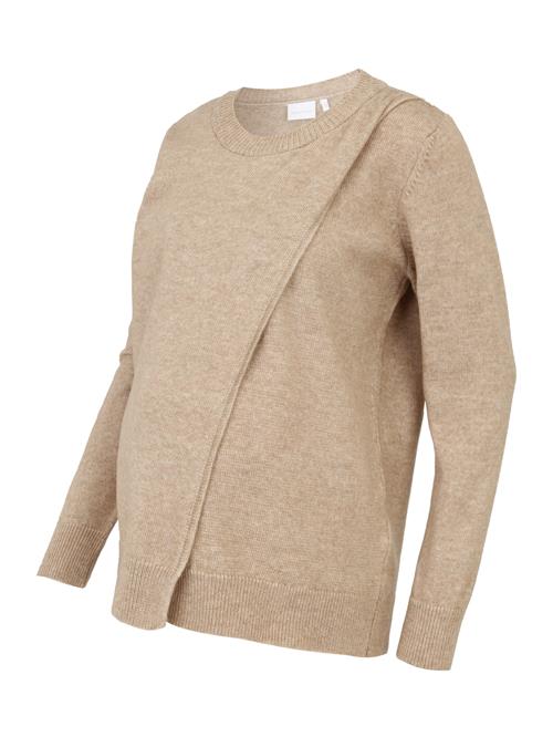 MAMALICIOUS Pullover 'MLNEWANNE'  lysebrun