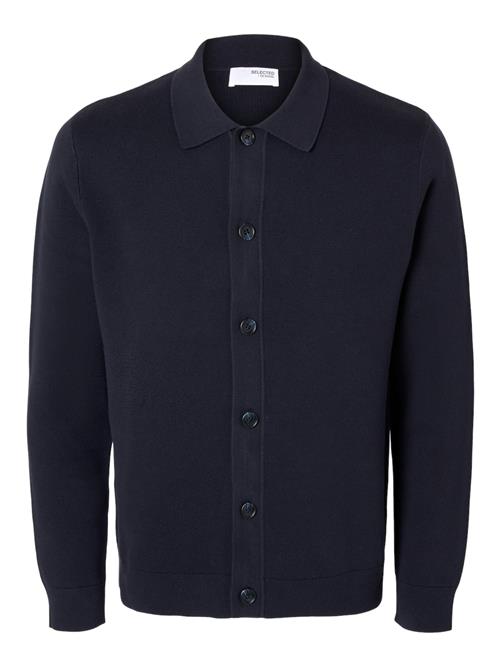 SELECTED HOMME Cardigan 'SLHMattis'  natblå