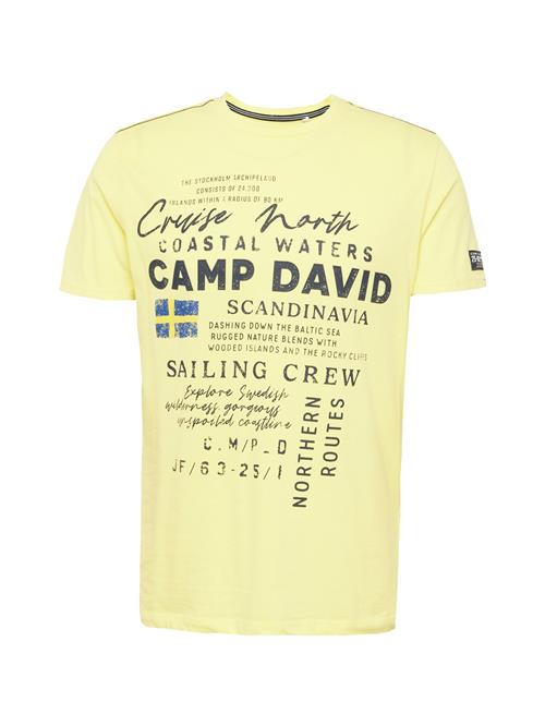 CAMP DAVID Bluser & t-shirts 'Cruise North'  blå / marin / gul