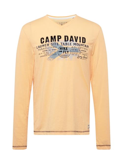 CAMP DAVID Bluser & t-shirts  opal / lyseblå / orange-meleret / sort