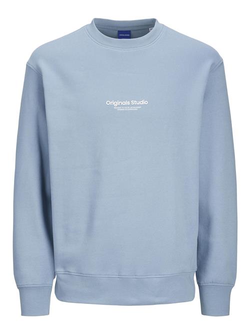 JACK & JONES Sweatshirt  lyseblå / hvid