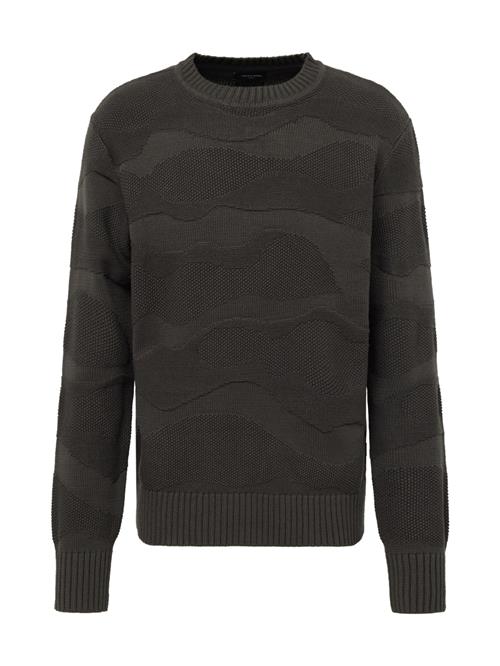 JACK & JONES Pullover 'JOSH'  mørkegrå / sort