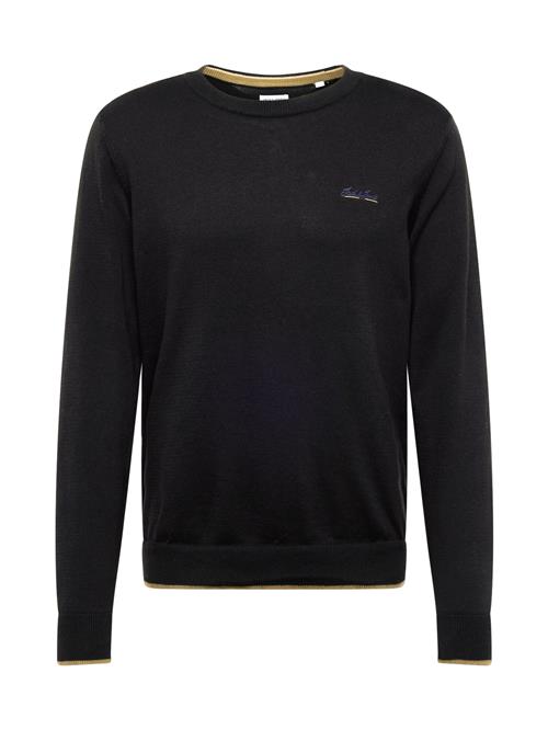 JACK & JONES Pullover 'JJBRANDY'  blå / lysegul / sort