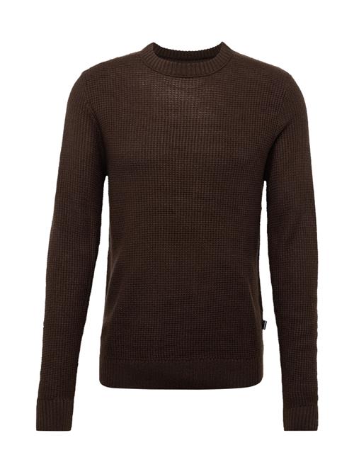 JACK & JONES Pullover  mørkebrun