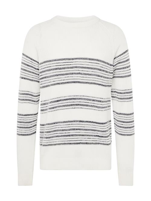 JACK & JONES Pullover  sort / hvid