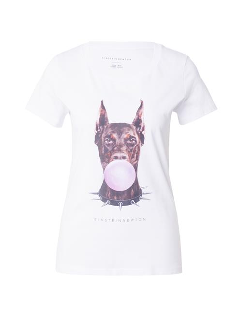 EINSTEIN & NEWTON Shirts 'Bubble Dog'  hvid