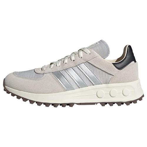 ADIDAS ORIGINALS Sneaker low 'LA Trainer'  sølvgrå / sort / uldhvid